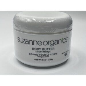 Suzanne Organics Somers Body‎ Butter Coco Mango, 8 Oz Sealed